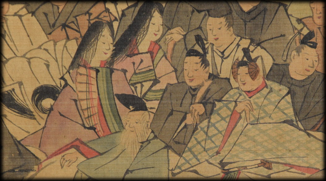 田中訥言「三十六歌仙図」：C-646j[掛け軸]古美術谷口