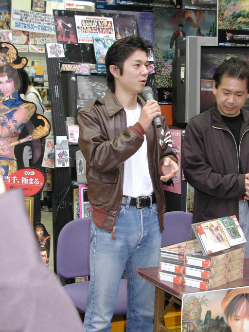 シェンムーII発売記念握手会報告書