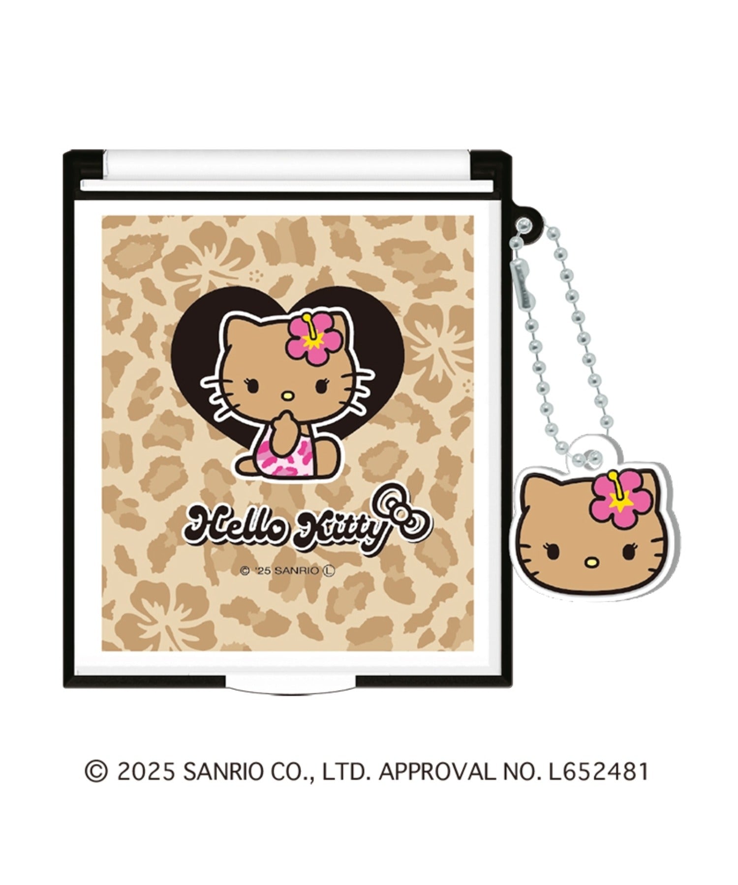 ハローキティ マスコット付きミラー(日焼けデザイン)｜WEGO（ウィゴー