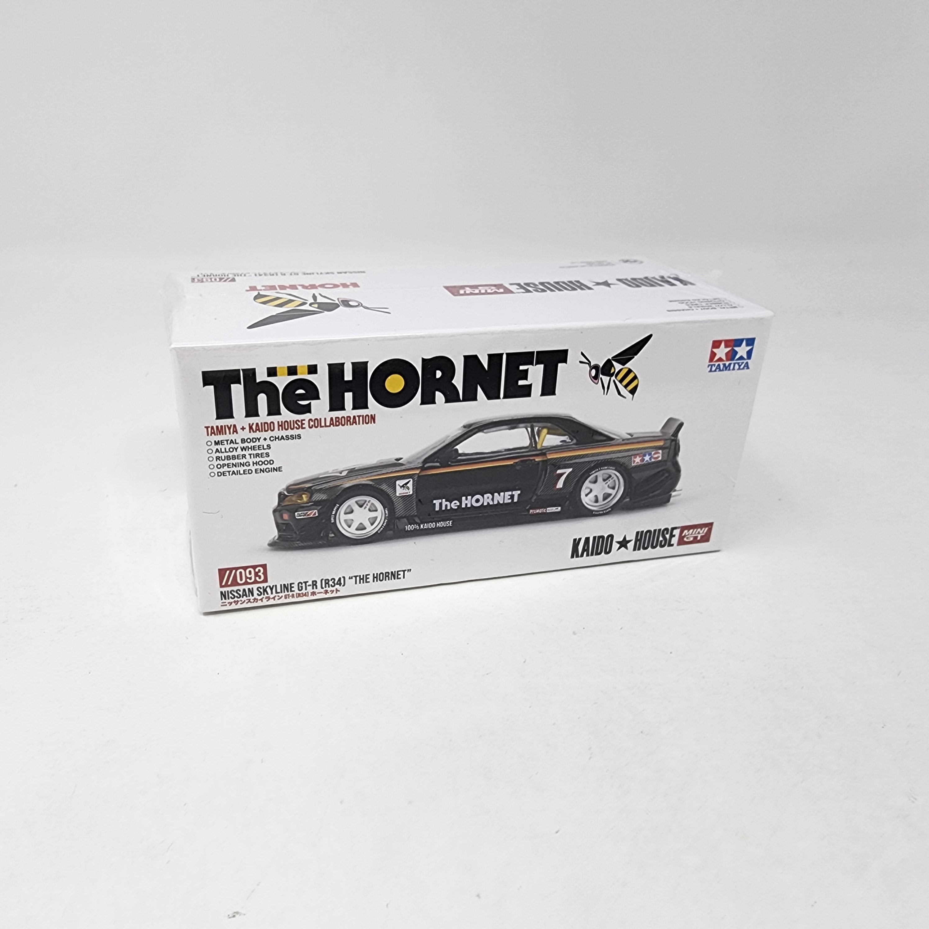 Nissan Skyline GT-R R34 THE HORNET * Mini GT Kaido House