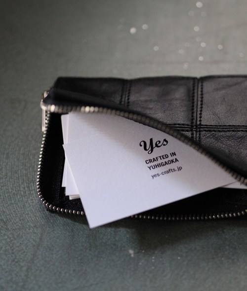 yes - スクエア カードケース｜YES CRAFTS