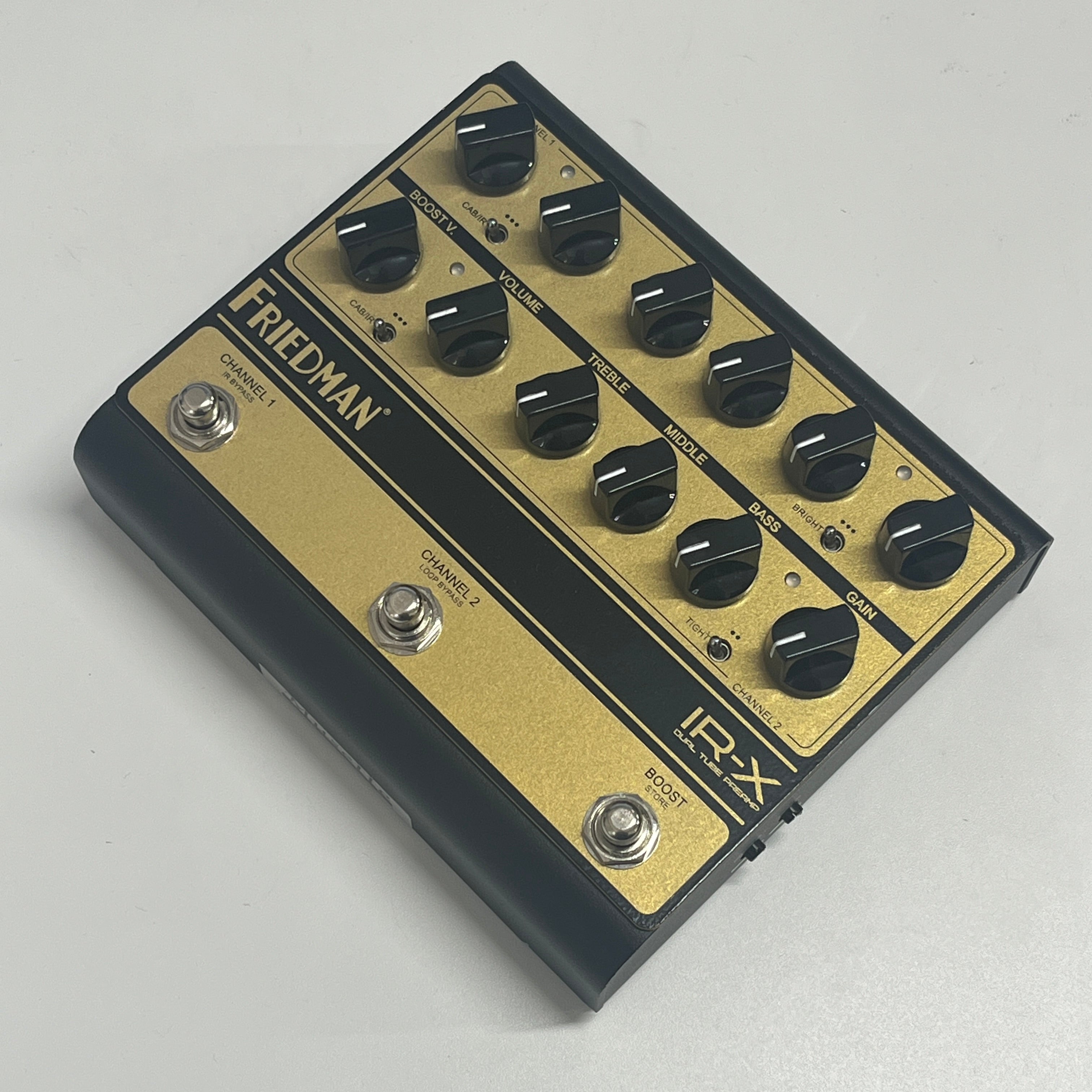 早い者勝ち] FRIEDMAN | IR-X DUAL TUBE PREAMP – Zanshin Musical