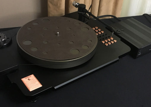 Distressed Leather Turntable Mat - ZavfinoUSA