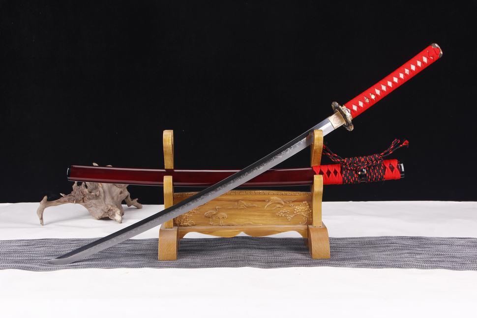 2023003三界（武士刀）T10钢破水研磨