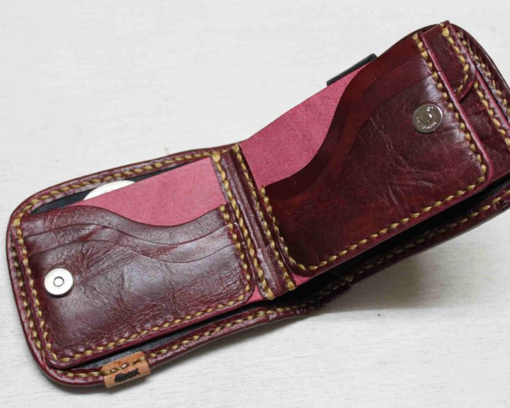 カスタムハーフウォレット – ALL HANDMADE CRAFT STUDIO