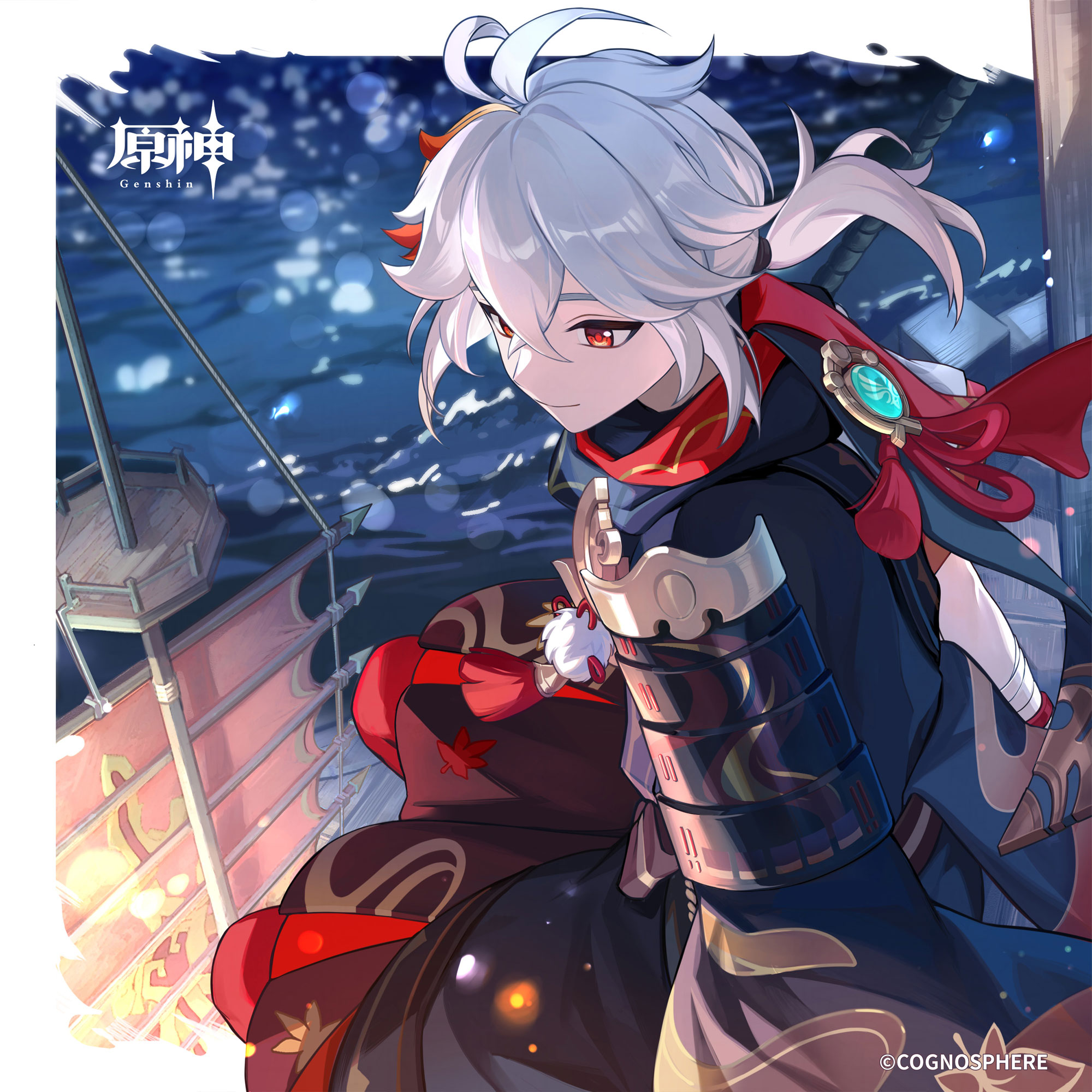 原神】楓原万葉(かえではらかずは)の公式イラスト | 原神攻略まとめ│9-gld