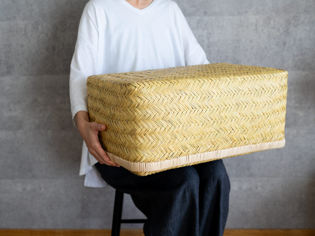 収納と整理に使えるすず竹の行李 – 市川籠店 | 1basketry