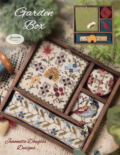Jeannette Douglas Garden Box - Cross Stitch Pattern - 123Stitch