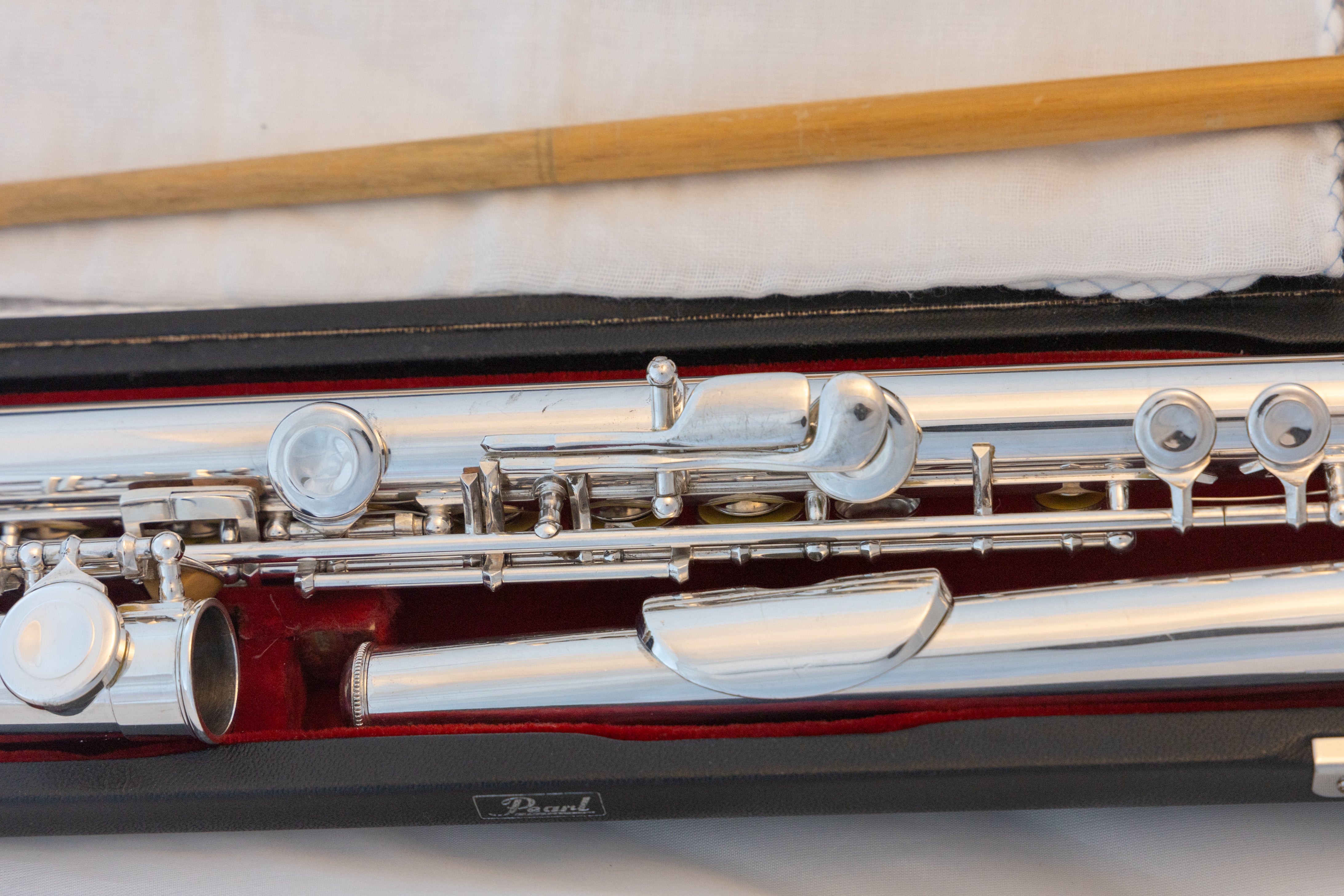 Pearl PF-501 Flute Silver-plated *Open-hole *Made in Japan