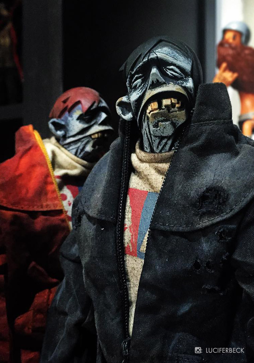 Boiler Zomb Black by Ashley Wood (one sixth) toy release info