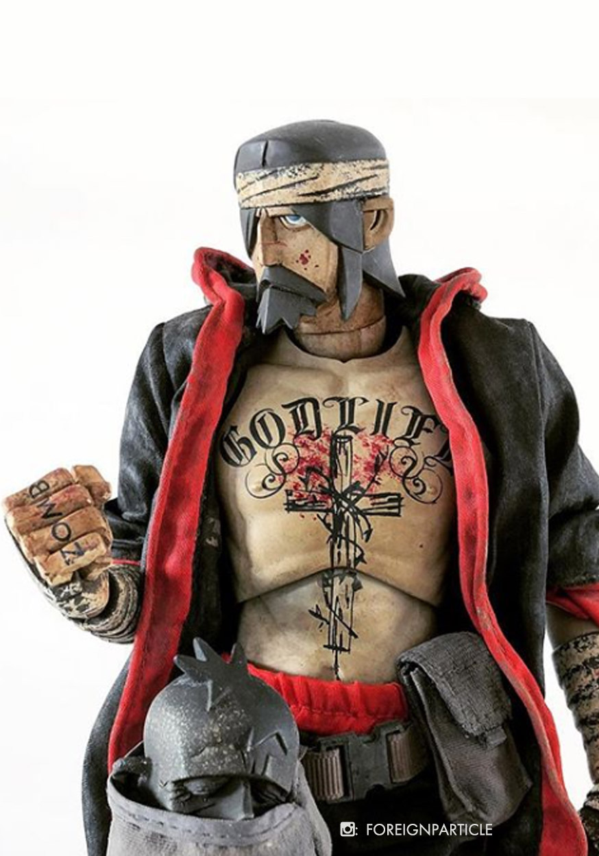 Fighting JC by Ashley Wood (one sixth) toy release info, variants