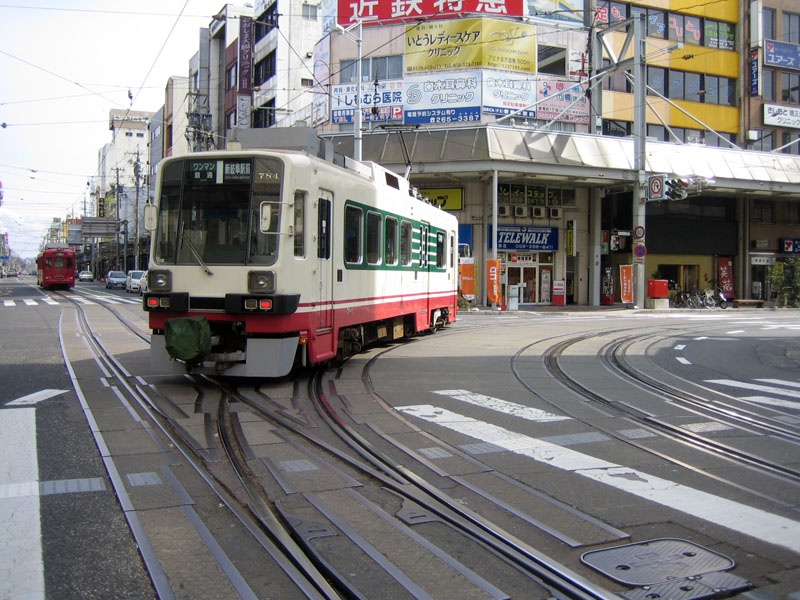 名古屋鉄道 岐阜市内線（新岐阜駅前，早田，忠節） ：かのぷ～＾＾