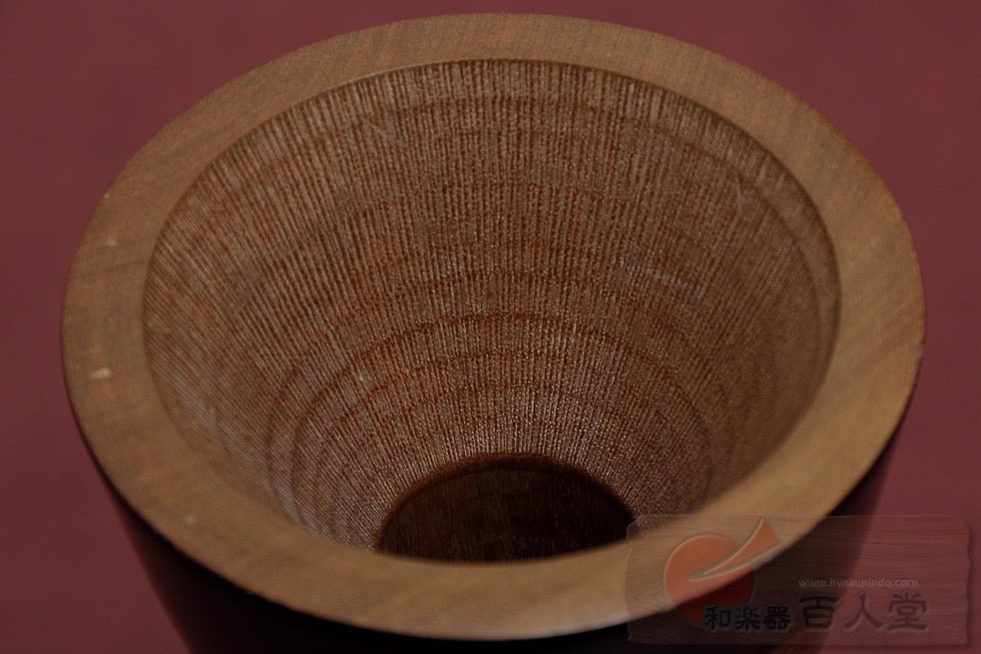 小鼓胴 瓢箪葵蒔絵小鼓胴、古革