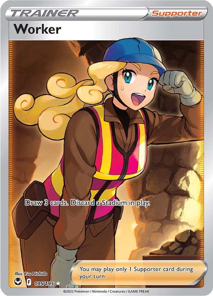Worker (Full Art) - SWSH12: Silver Tempest - Pokemon - TCGplayer.com