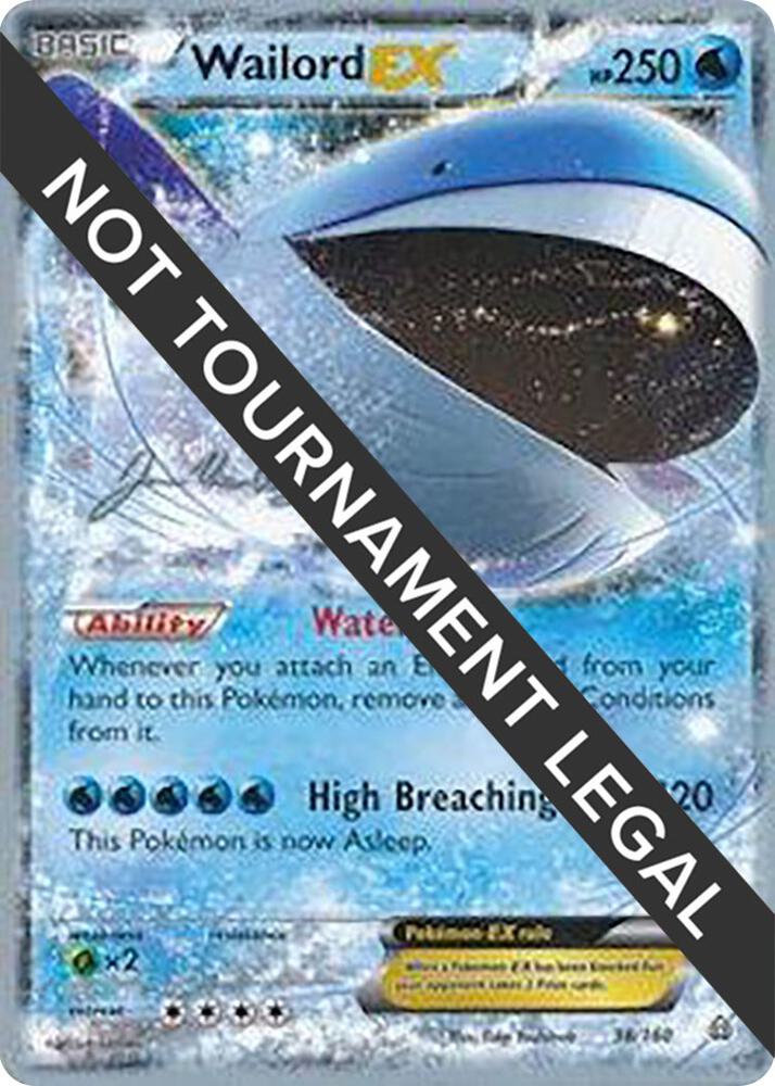 Wailord EX - 2015 (Jacob Van Wagner) - World Championship Decks