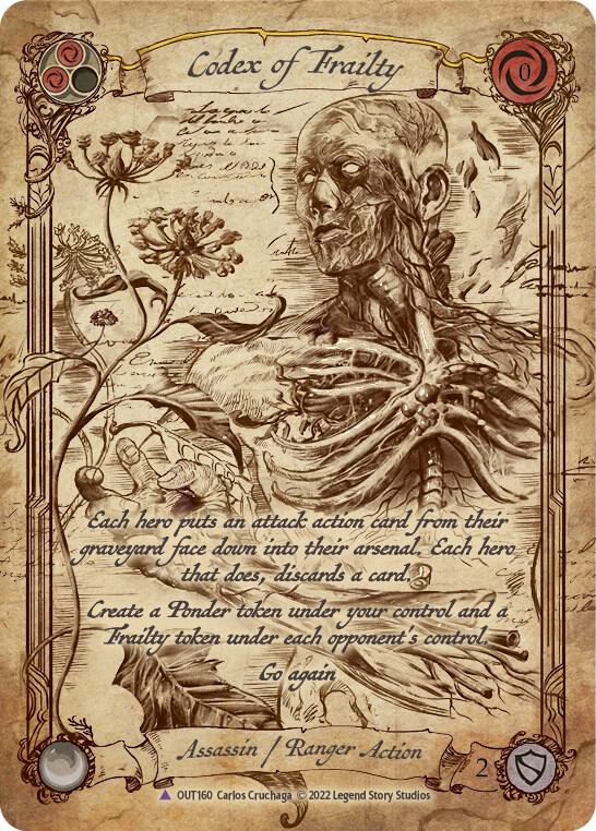 Codex of Frailty (Marvel) - Outsiders - Flesh and Blood TCG