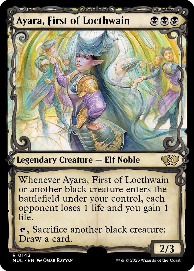 Ayara, First of Locthwain (Halo Foil) - March of the Machine