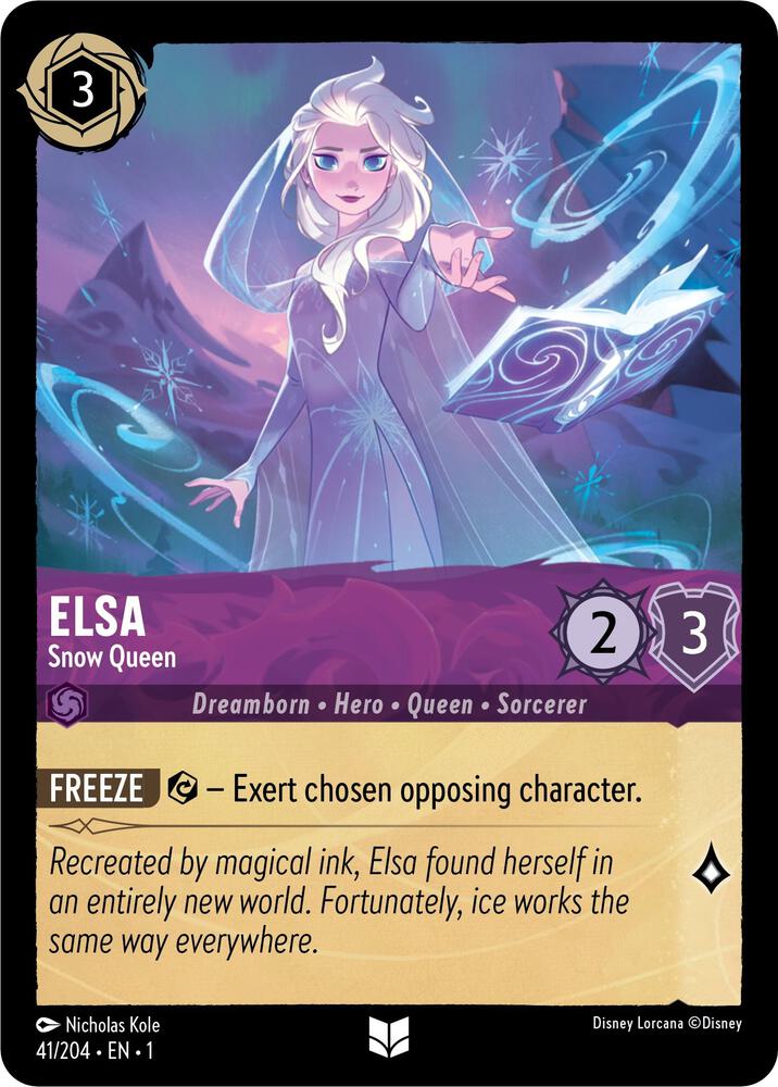 Elsa - Snow Queen - The First Chapter - Disney Lorcana - TCGplayer.com