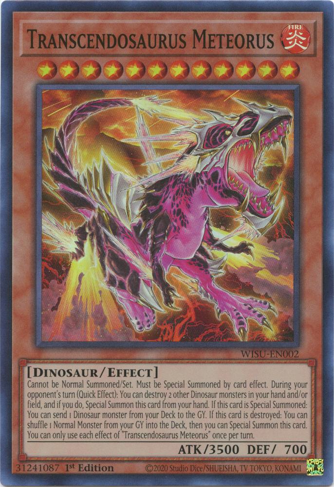 Transcendosaurus Meteorus - Wild Survivors - YuGiOh - TCGplayer.com
