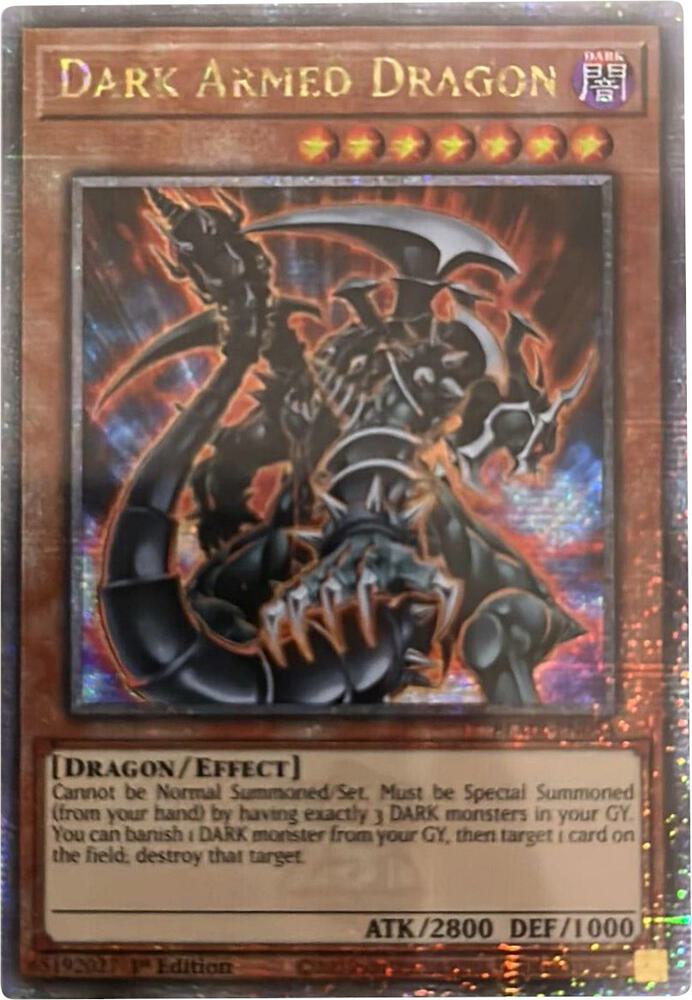 Dark Armed Dragon (Quarter Century Secret Rare) - Battles of