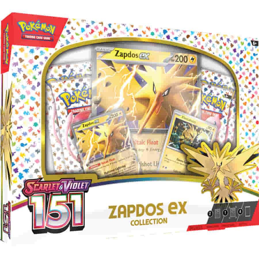 151: Zapdos ex Collection - SV: Scarlet & Violet 151 - Pokemon