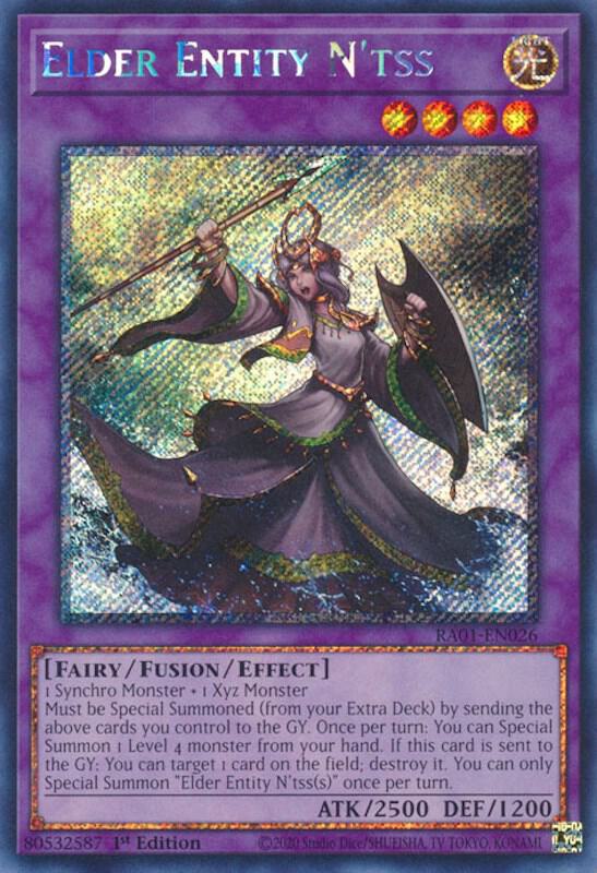 Elder Entity N'tss (Platinum Secret Rare) - 25th Anniversary