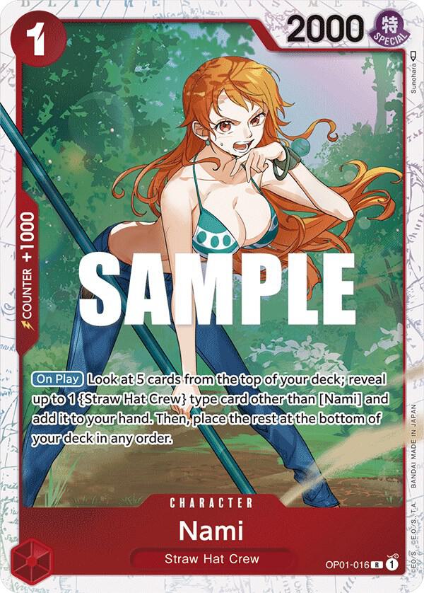 Nami - OP01-016 (Ultra Deck: The Three Captains) - One Piece