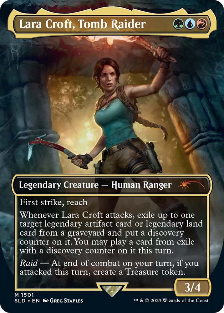 Lara Croft, Tomb Raider - Secret Lair Drop Series - Magic: The