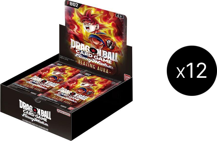 Blazing Aura Booster Box Case - Blazing Aura - Dragon Ball Super