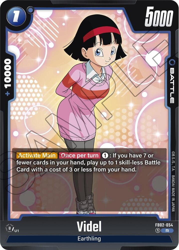Videl - FB02-054 - Blazing Aura - Dragon Ball Super: Fusion World