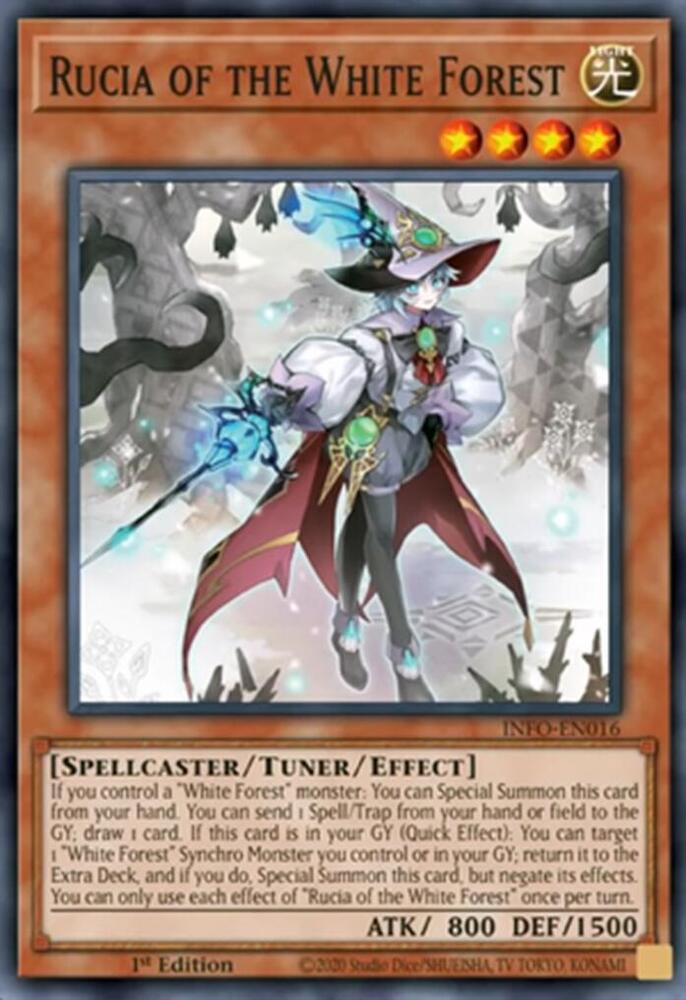 Rucia of the White Forest - The Infinite Forbidden - YuGiOh