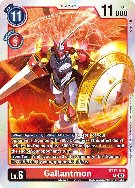 Gallantmon - Secret Crisis - Digimon Card Game - TCGplayer.com