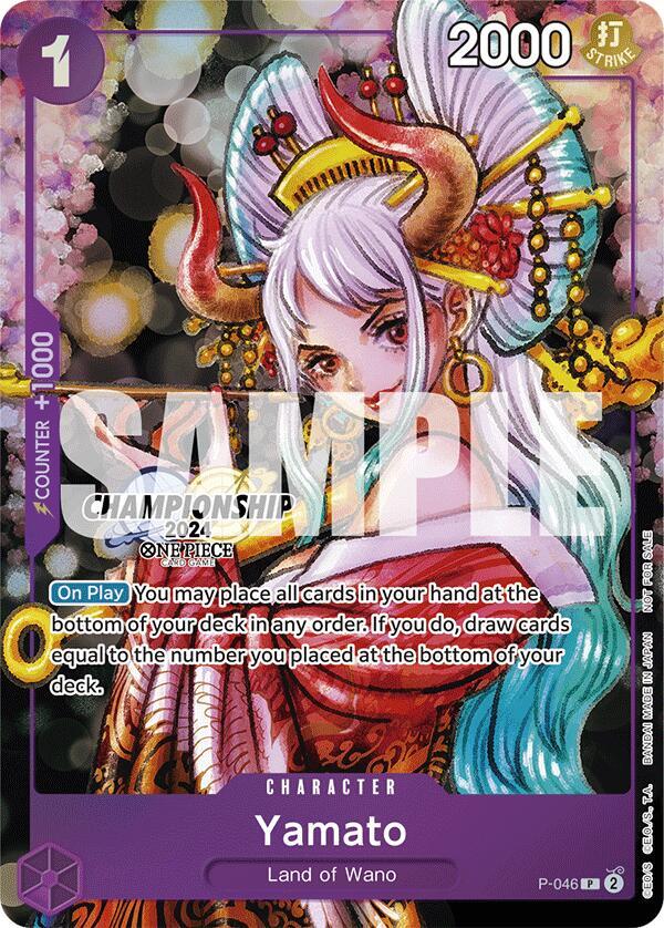 Yamato (CS 2024 Event Pack Finalist) - One Piece Promotion Cards