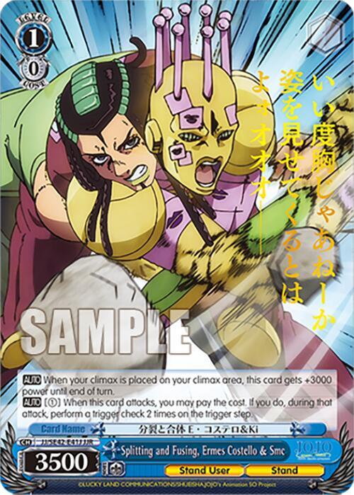 Splitting and Fusing, Ermes Costello & Smc (JJR) - JoJo's Bizarre