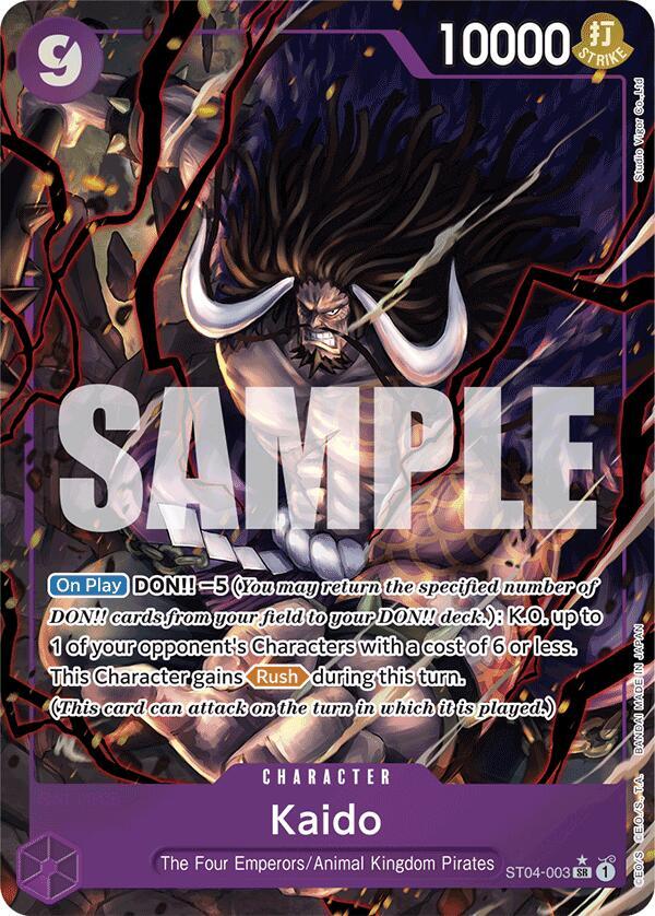 Kaido (ST04-003) (Alternate Art) - Premium Booster -The Best
