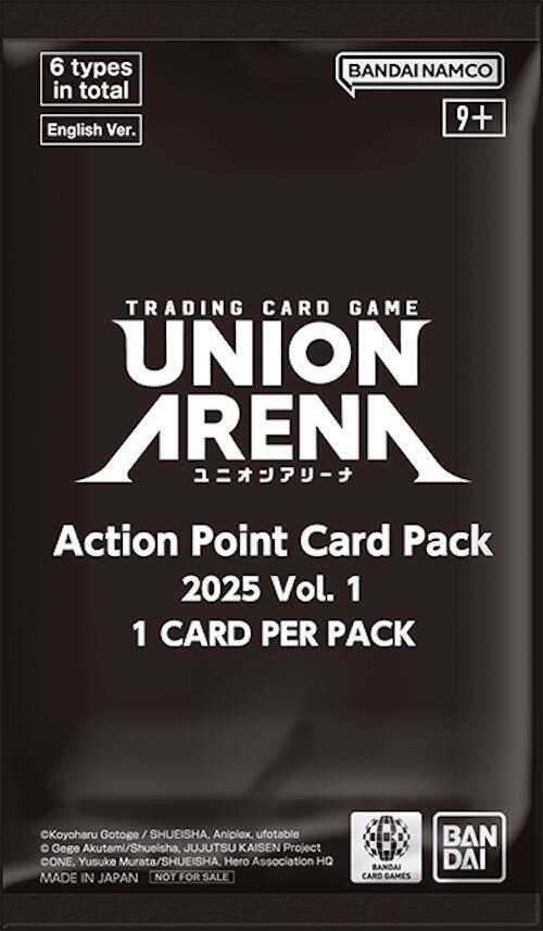 Union Arena Action Point Card Pack 2025 Vol. 1 - Union Arena