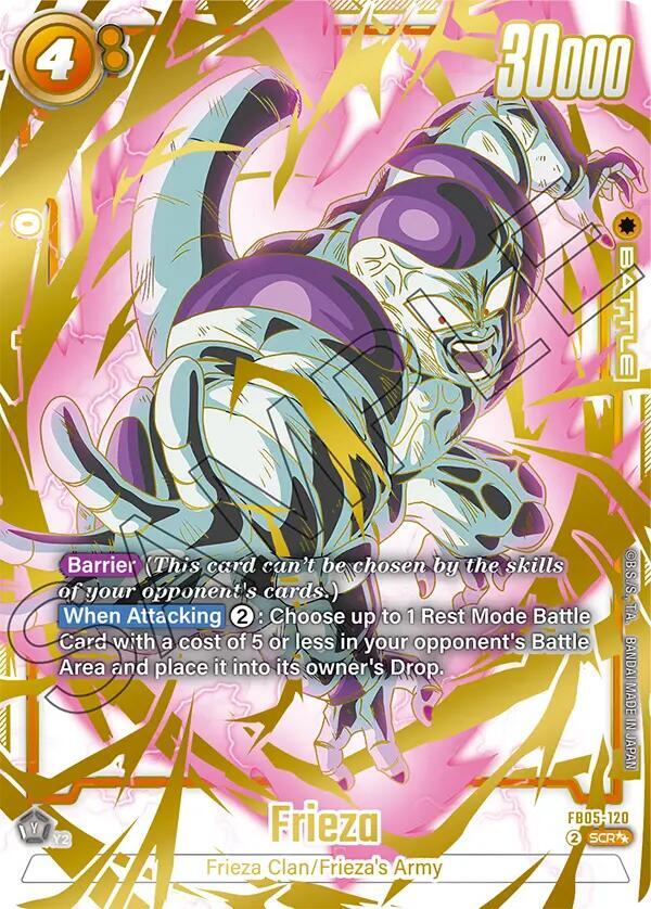 Frieza - FB05-120 (Super Alternate Art) - New Adventure - Dragon