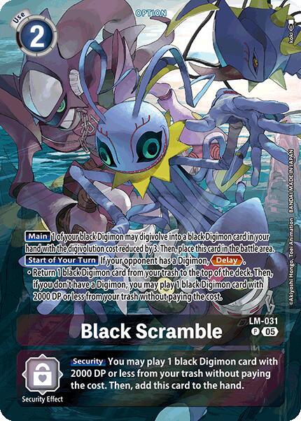 Black Scramble (Alternate Art) - Starter Deck 20: Protector of
