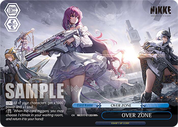 OVER ZONE (RRR+) - GODDESS OF VICTORY: NIKKE - Weiss Schwarz