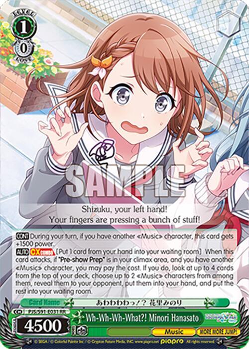 Wh-Wh-Wh-What?! Minori Hanasato - HATSUNE MIKU: COLORFUL STAGE