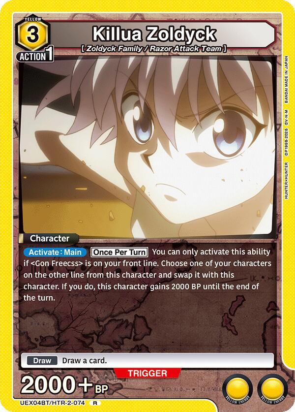 Killua Zoldyck (074) - UEX04BT: HUNTER X HUNTER Vol.2 - Union