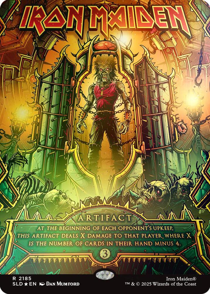 Iron Maiden (Rainbow Foil) - Secret Lair Drop Series - Magic: The