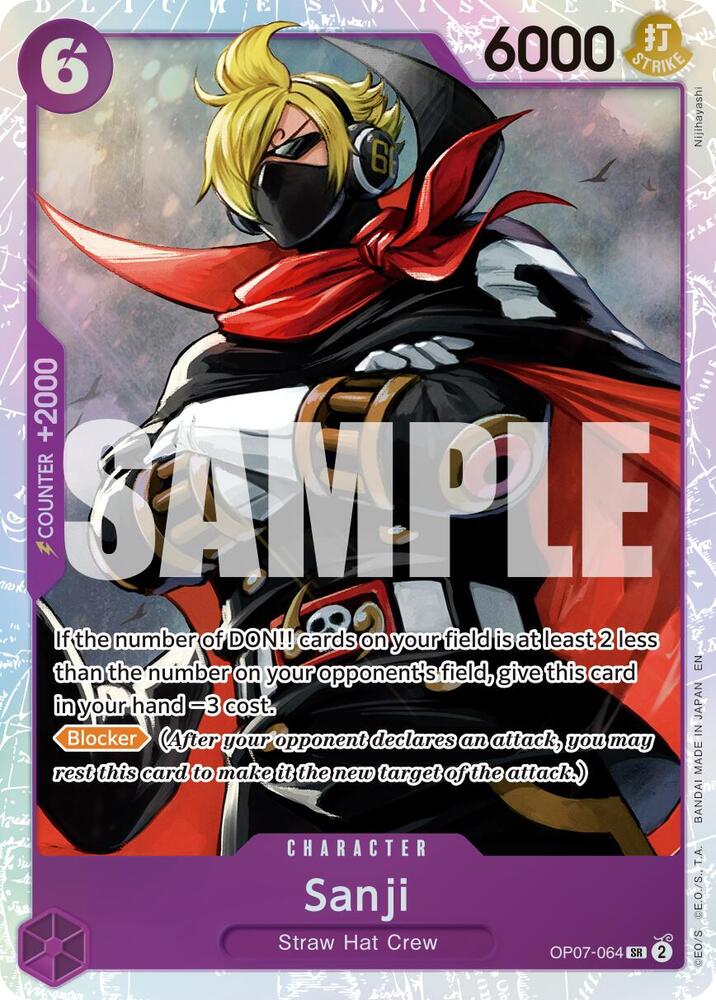 Sanji (Reprint) - Premium Booster -The Best- Vol. 2 - One Piece