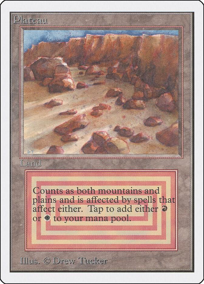 Plateau - Unlimited Edition - Magic: The Gathering - TCGplayer.com