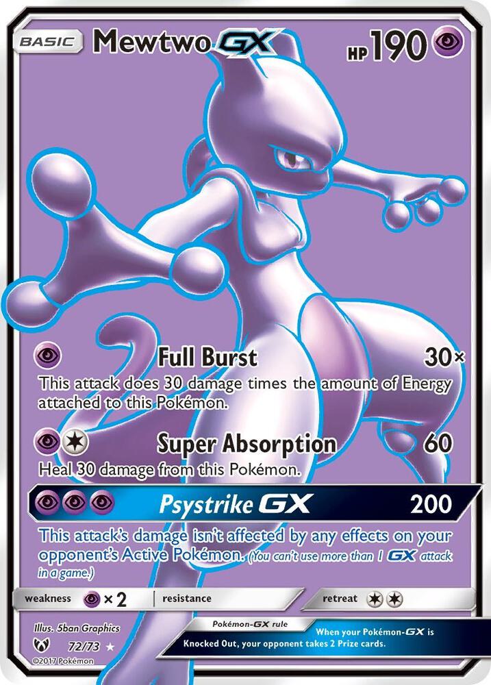 Mewtwo GX (Full Art) - Shining Legends - Pokemon - TCGplayer.com