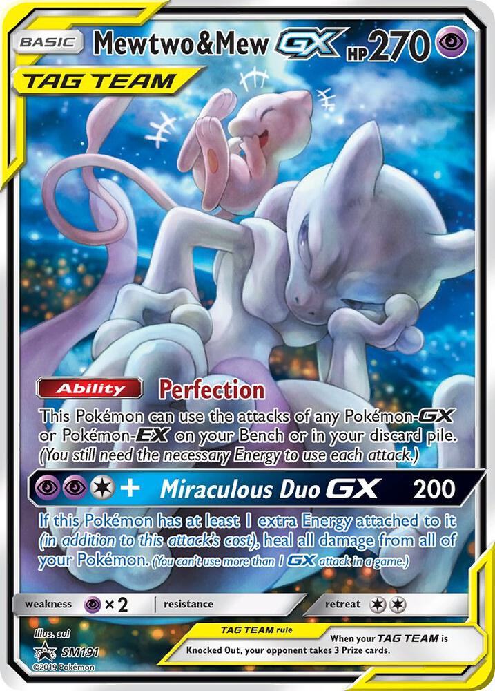 Mewtwo & Mew GX - SM191 - SM Promos - Pokemon - TCGplayer.com