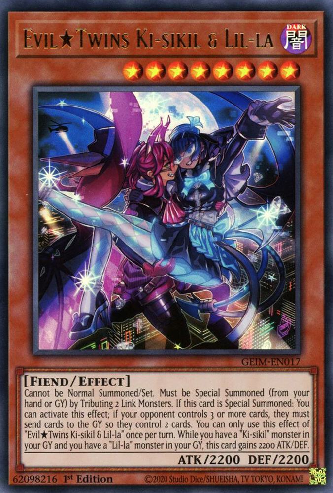 Evil Twins Ki-sikil & Lil-la - Genesis Impact - YuGiOh - TCGplayer.com
