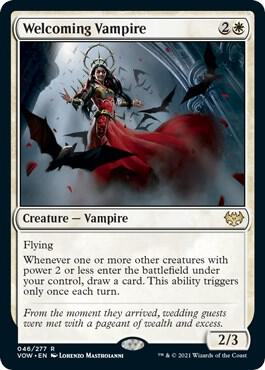 Welcoming Vampire - Innistrad: Crimson Vow - Magic: The Gathering