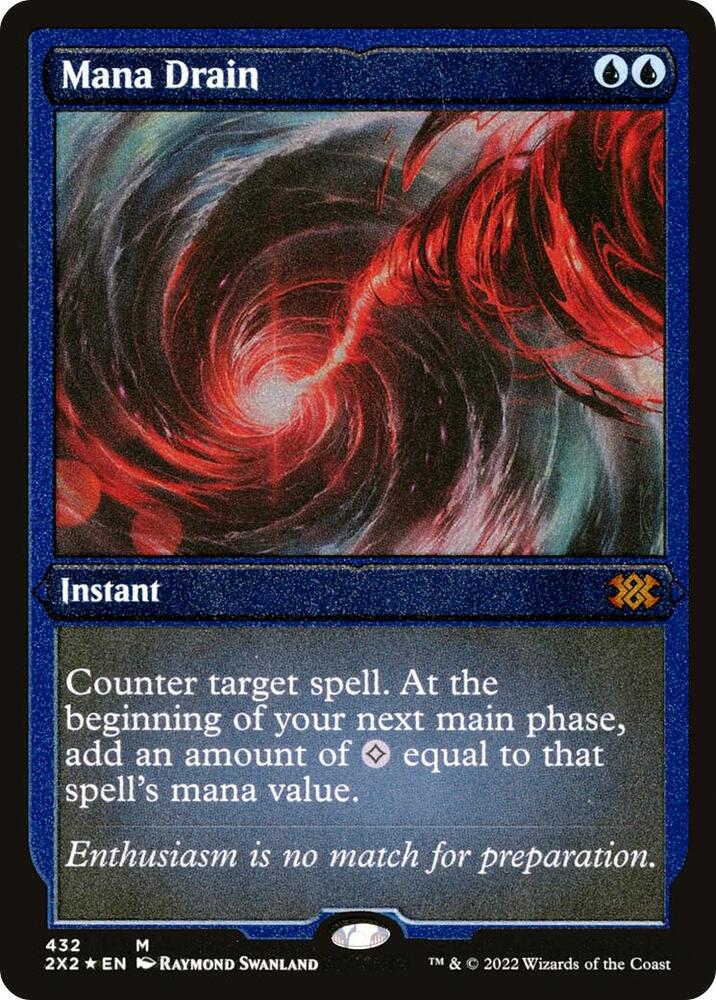 Mana Drain (Foil Etched) - Double Masters 2022 - Magic: The