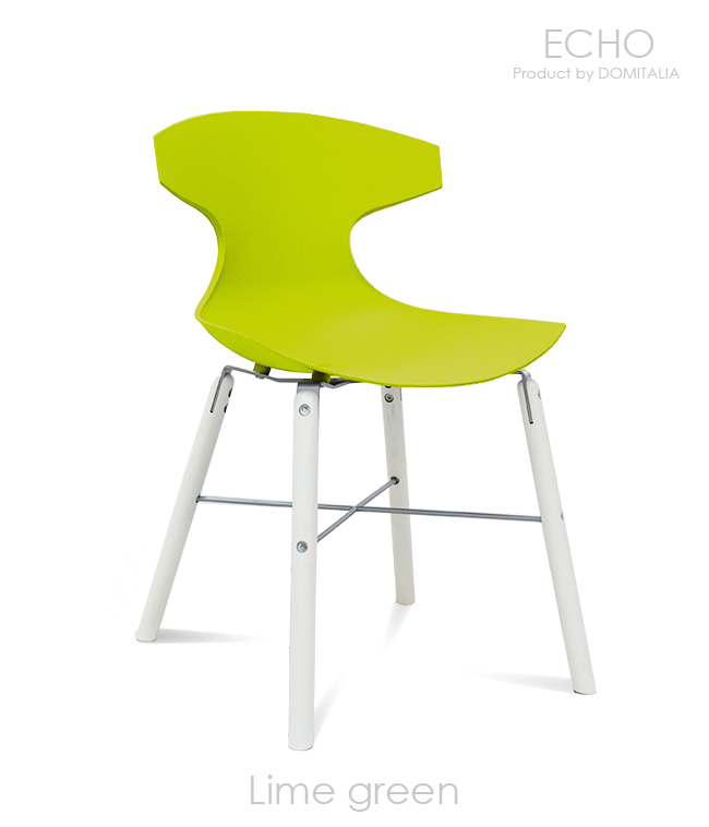 イタリア製デザイナーズチェア/ECHOエコー/ライムグリーン